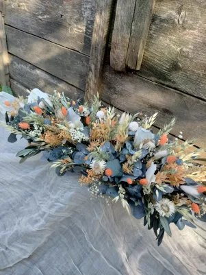 Aranžmán na svadobný stôl 